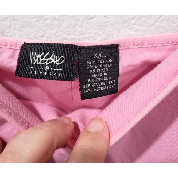 Womens Mossimo Pink Cami Stretch Tank Top Size XXL - Picture 2 of 8
